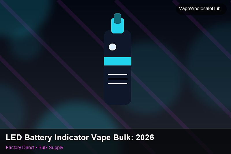 LED Battery Indicator Vape Bulk — LED Battery Indicator Vape Bulk: 2026 Buyer's Handbook | 2026 Edition photo 1