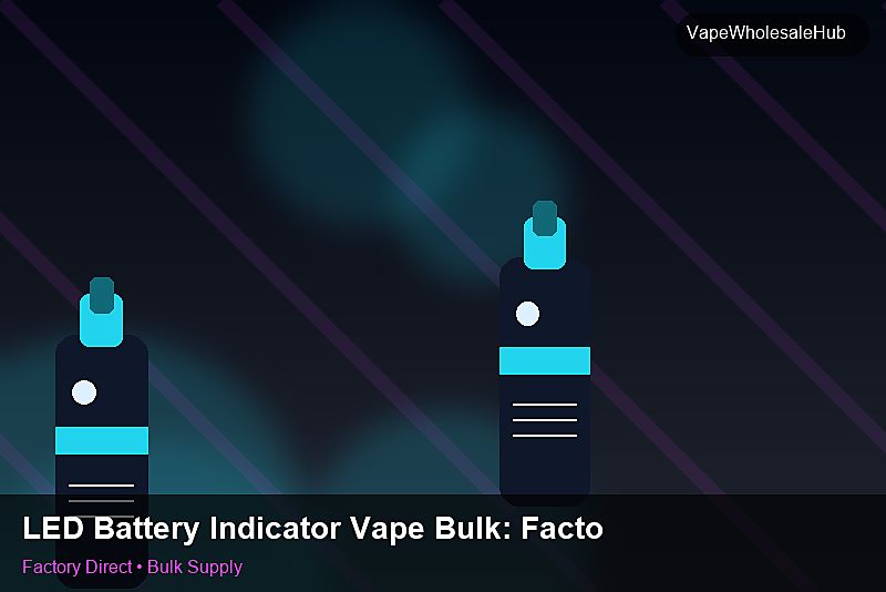 LED Battery Indicator Vape Bulk — LED Battery Indicator Vape Bulk: Factory Direct Quote | 2026 Edition photo 2