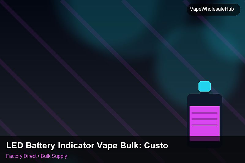 LED Battery Indicator Vape Bulk — LED Battery Indicator Vape Bulk: Customs Documentation | 2026 Edition photo 1